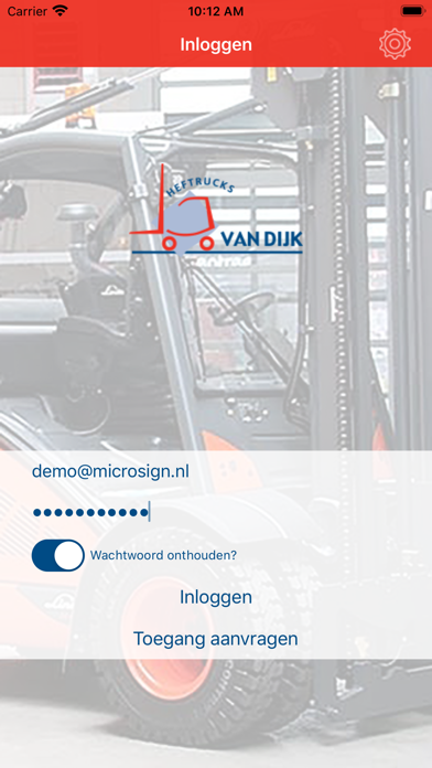 How to cancel & delete Van Dijk Heftrucks from iphone & ipad 1