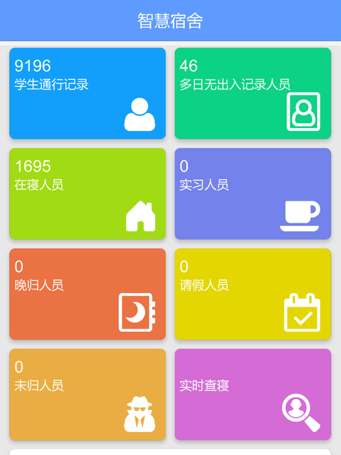 滁州城市学院宿管系统