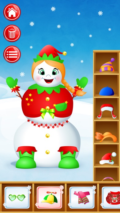 How to cancel & delete 123 Kids Fun Snowman - Make a Snowman free game from iphone & ipad 4