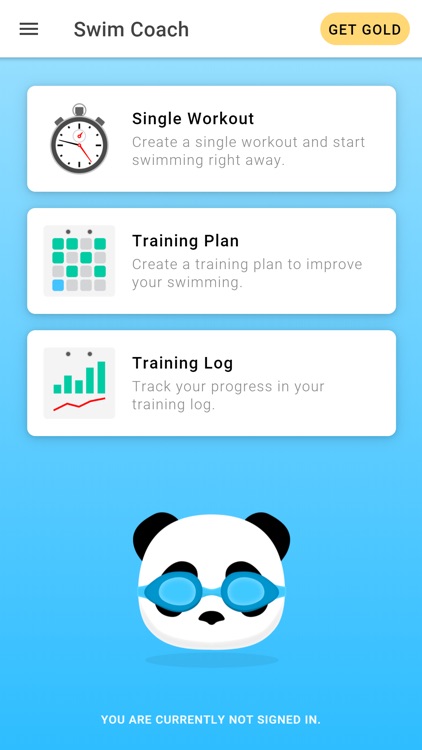 Swim Coach - Training App