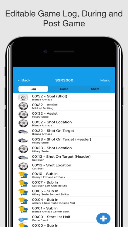 Soccer Stat Recorder 3000 screenshot-4