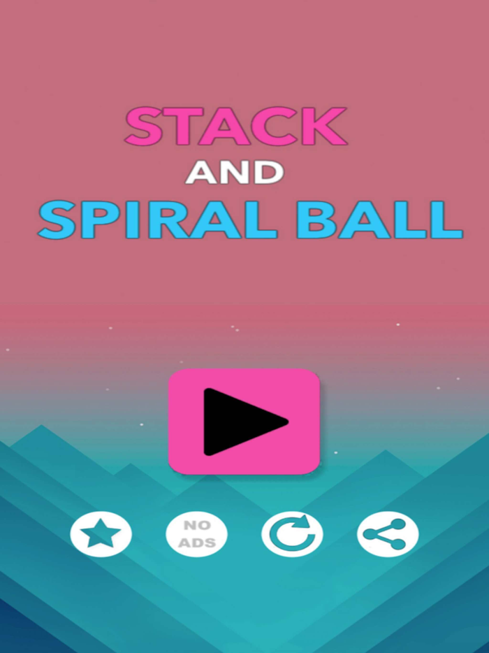 Stack Spiral Jump Fall Ball