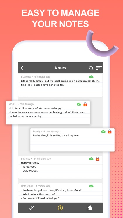 Safe Notes - Color by Note App screenshot-4