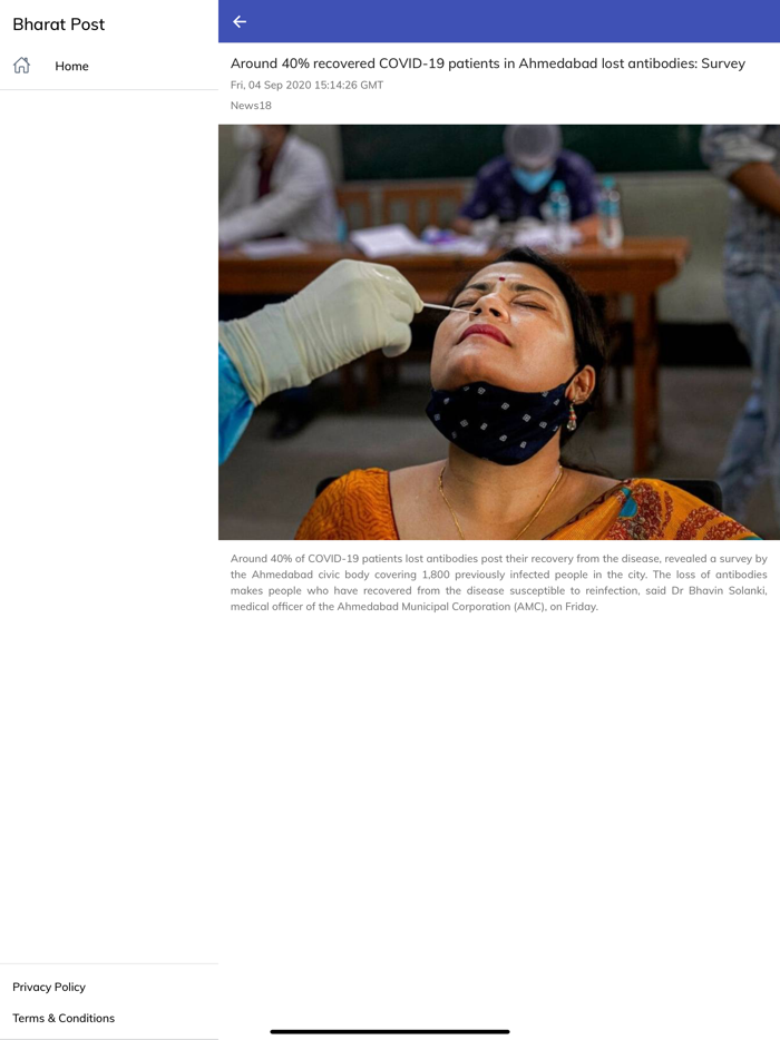 Bharat Post - News App