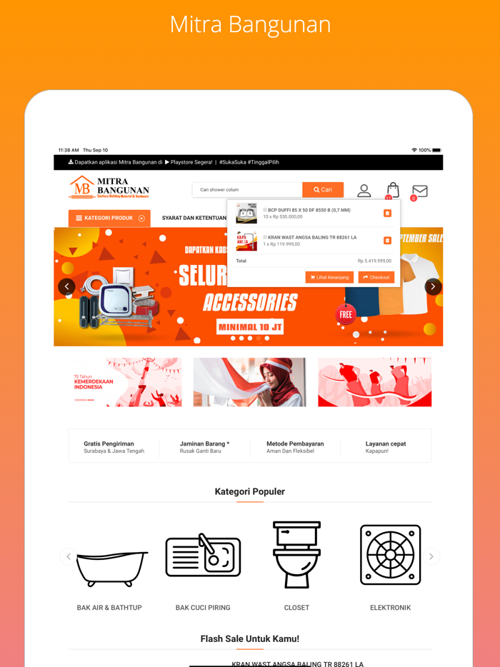 Mitra Bangunan Store