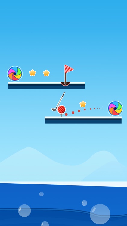 Shots Golf: Tap Ball Hit Stars screenshot-3