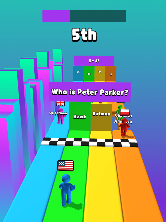 ABC Run - Trivia Racing Fun