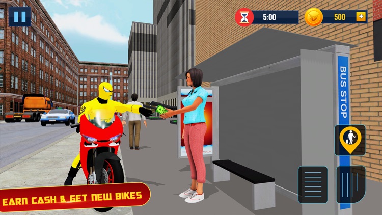Superhero Bike Driving Games