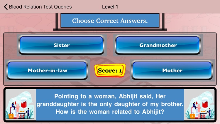 Blood Relation Test Queries screenshot-3