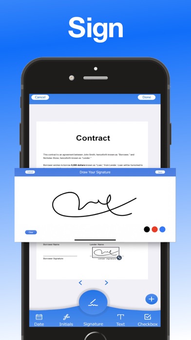 Signature-App screenshot 2