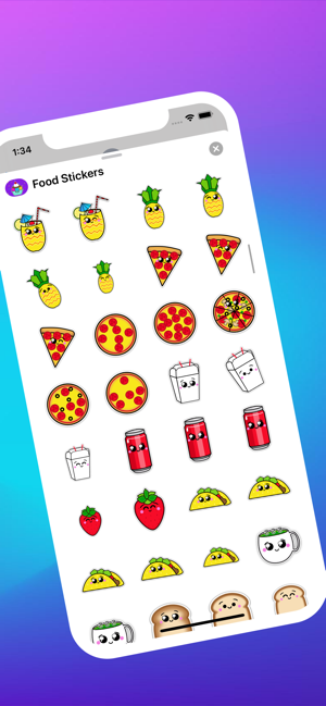 Lovely Food Stickers!(圖4)-速報App