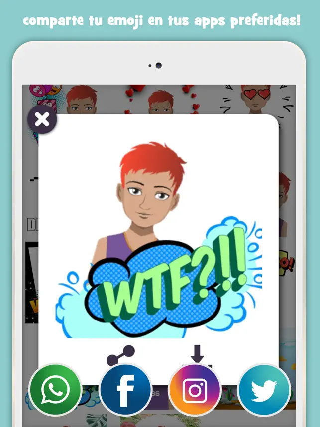 Imágen 4 Crea tu avatar Emoji iphone