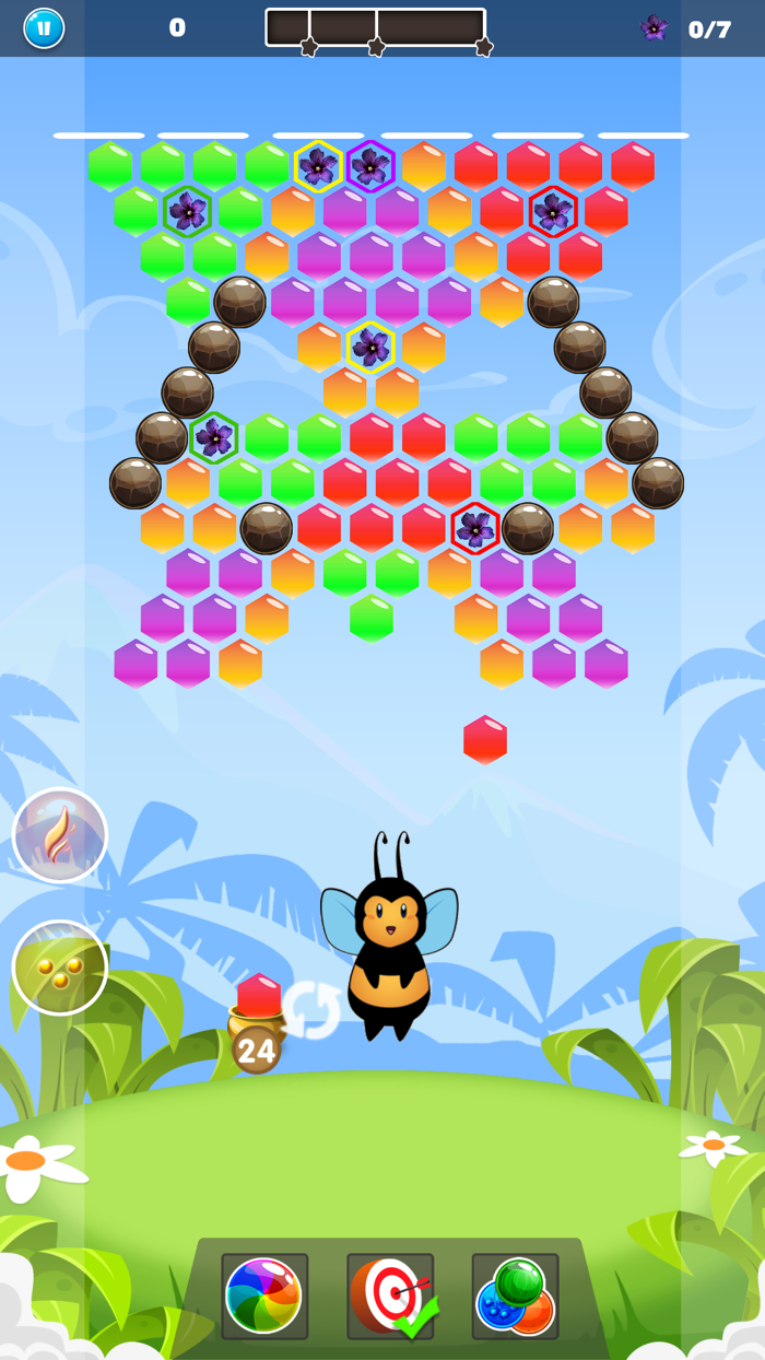 Bubble Honey Shooter