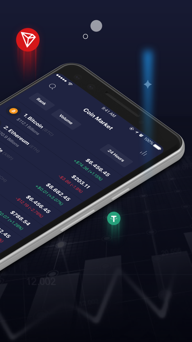 Realtime Crypto Market Tracker screenshot 2
