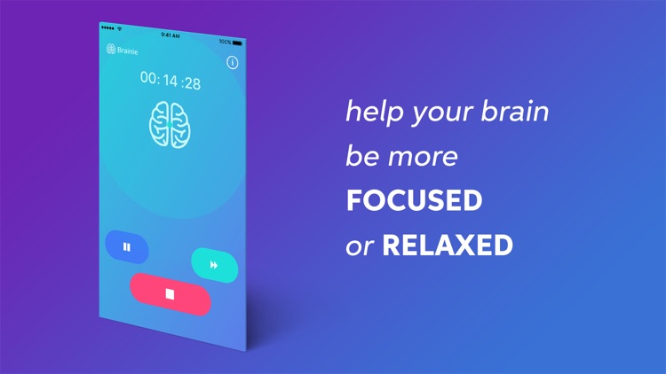 Brainie Lite: Focus > Relax