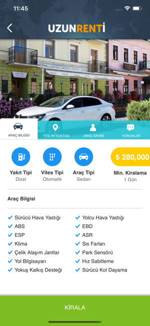 UzunRenti Online Araç Kiralama(圖4)-速報App