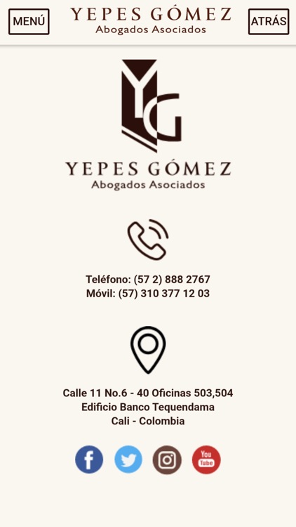 YEPES GÓMEZ ABOGADOS screenshot-4