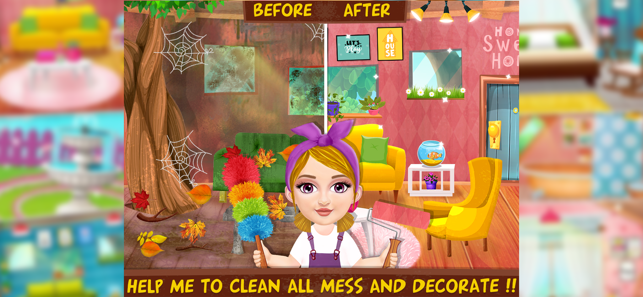 Messy House Cleanup For Girls(圖3)-速報App