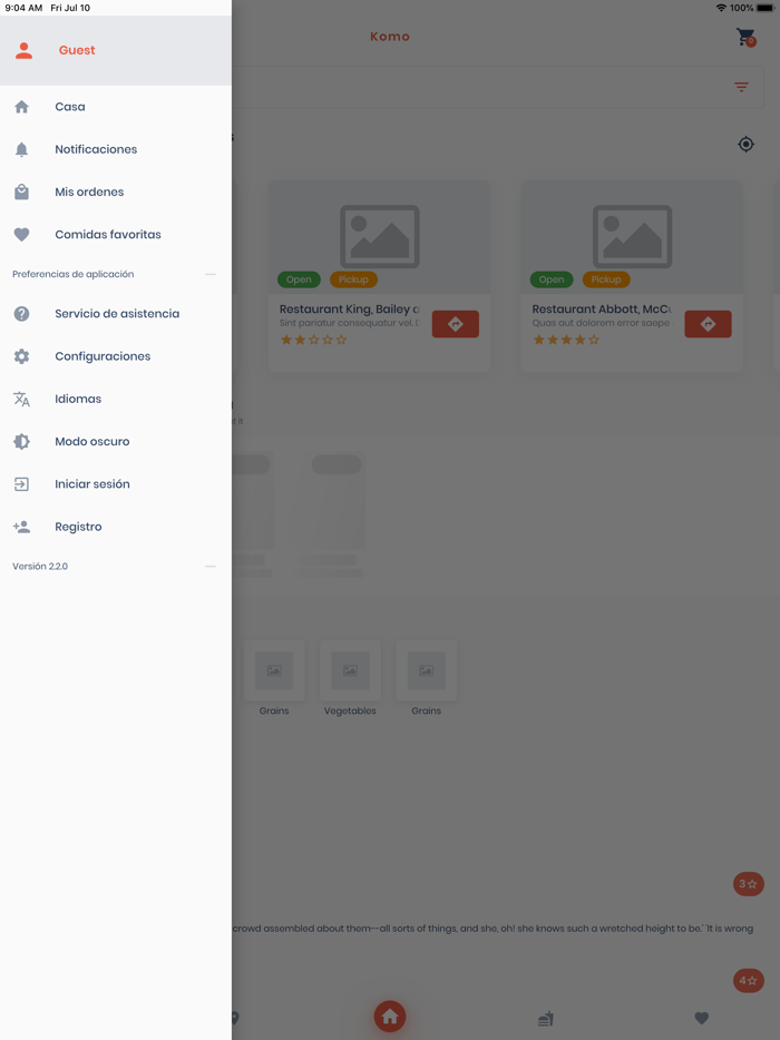 Komo - Alta Cocina a Domicilio