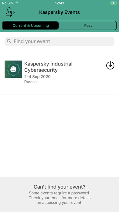 Kaspersky Events screenshot 2