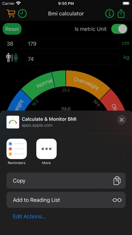 Calculate & Monitor BMI screenshot-4