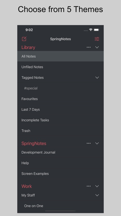 SpringNotes screenshot-3