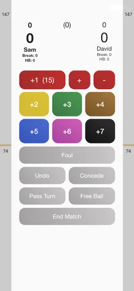 Game screenshot Smart Snooker Scoreboard apk