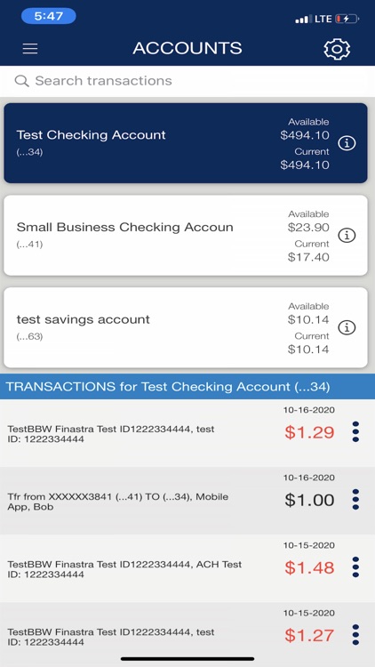 FMS Bank Mobile Business