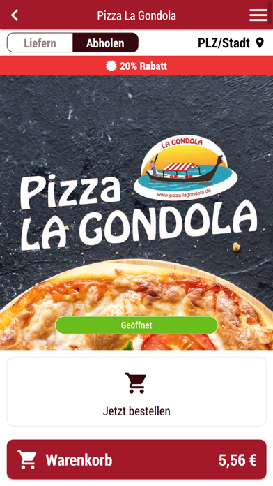 How to cancel & delete Pizza La Gondola from iphone & ipad 1