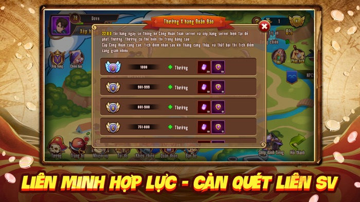 Đảo Kho Báu - Arena Island