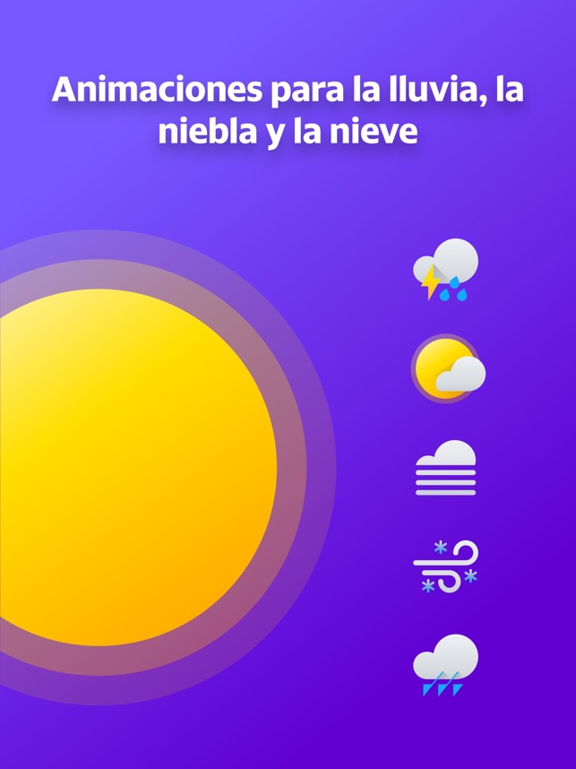 yahoo clima en app store