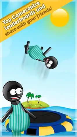 Game screenshot Stickman Water Trampoline hack