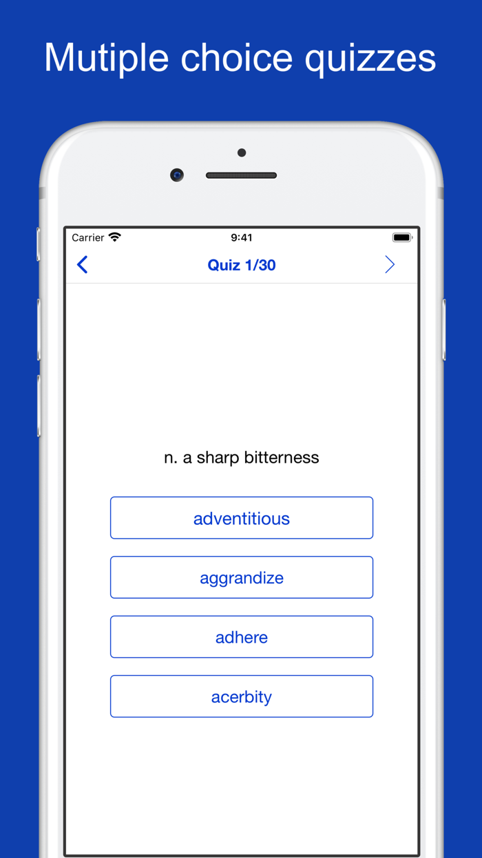Flashcards for GRE vocabulary