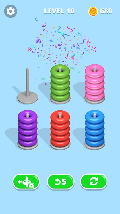 Hoop Stack - Color Hoop 3D screenshot-5