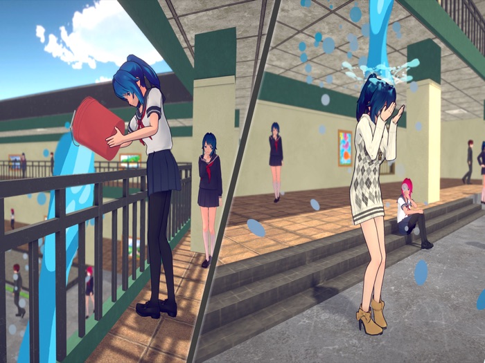 Anime High School Girl Life 3D