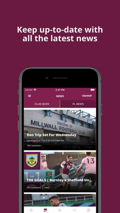 How to cancel & delete Burnley FC - Clarets Player HD from iphone & ipad 4