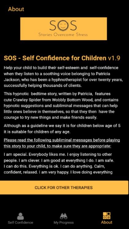 Confidence 4 Your Child - SOS screenshot-3