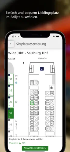 Screenshot 2 ÖBB iphone