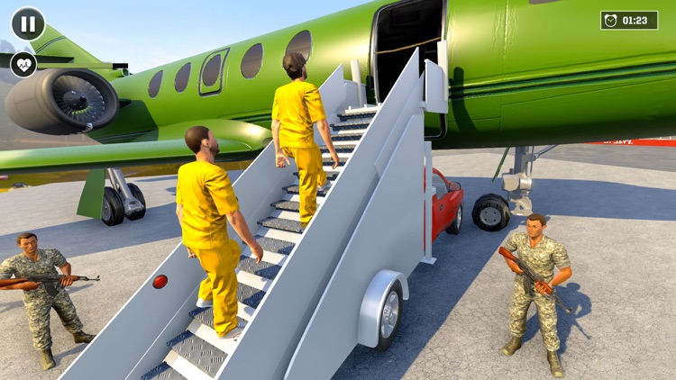 Army Prisoner Transport Plane