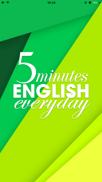 How to cancel & delete 5 Minutes English Everyday from iphone & ipad 1