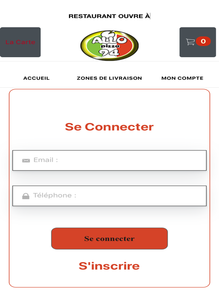 Allo Pizza  Creteil 94