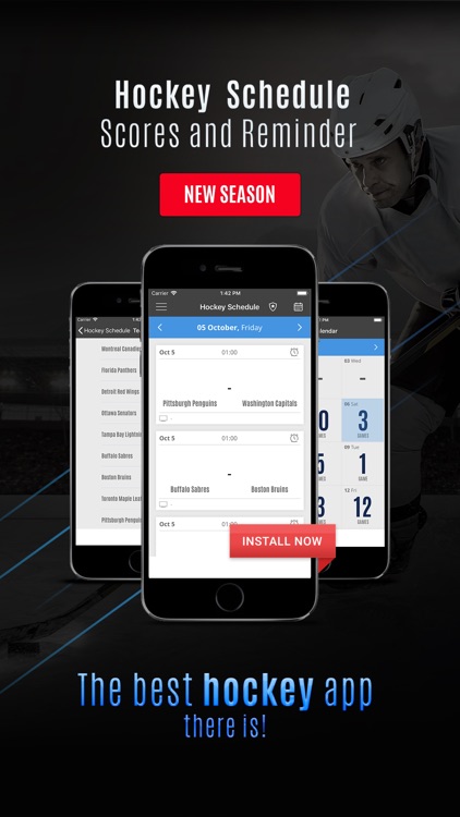 Hockey Schedule & Scores 2023 by Andrew Neal