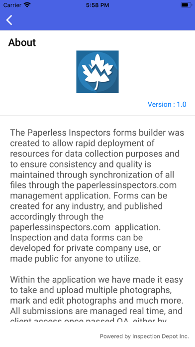 Paperless Inspectors screenshot 4