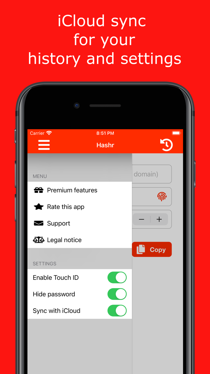 Hashr - Secure Passwords