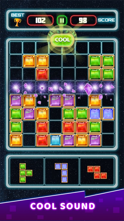 Block Puzzle Neon 2021 screenshot-3