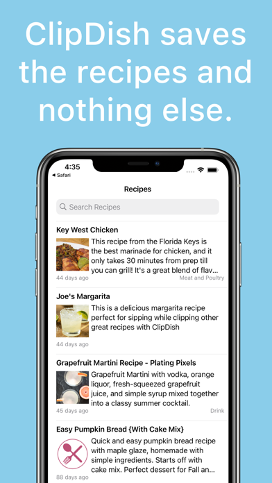 ClipDish - Simplify Cooking screenshot 2