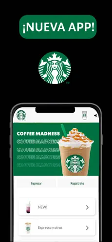 Screenshot 1 Starbucks El Salvador iphone