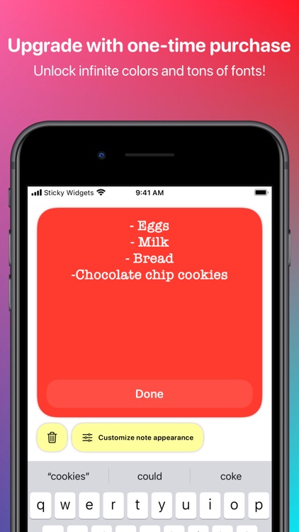 Sticky Widgets screenshot-3