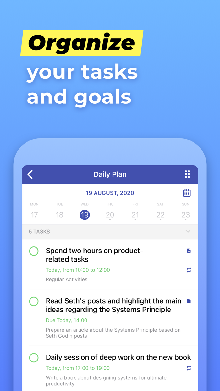 Chaos Control™ GTD Task List
