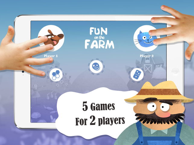 ‎Fun on the Farm: 5 board games Screenshot